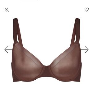 SKIMS Rich Brown Women's Bra